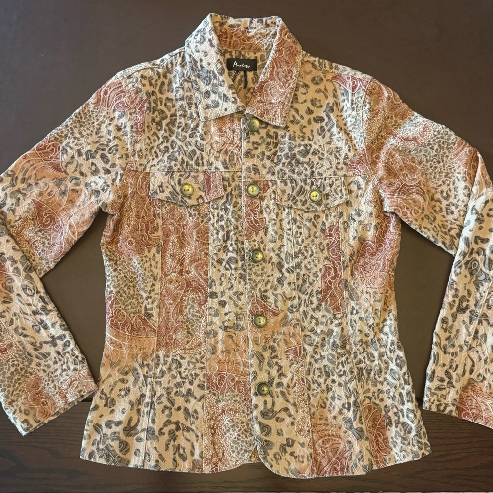 Analogy embroiled jacket